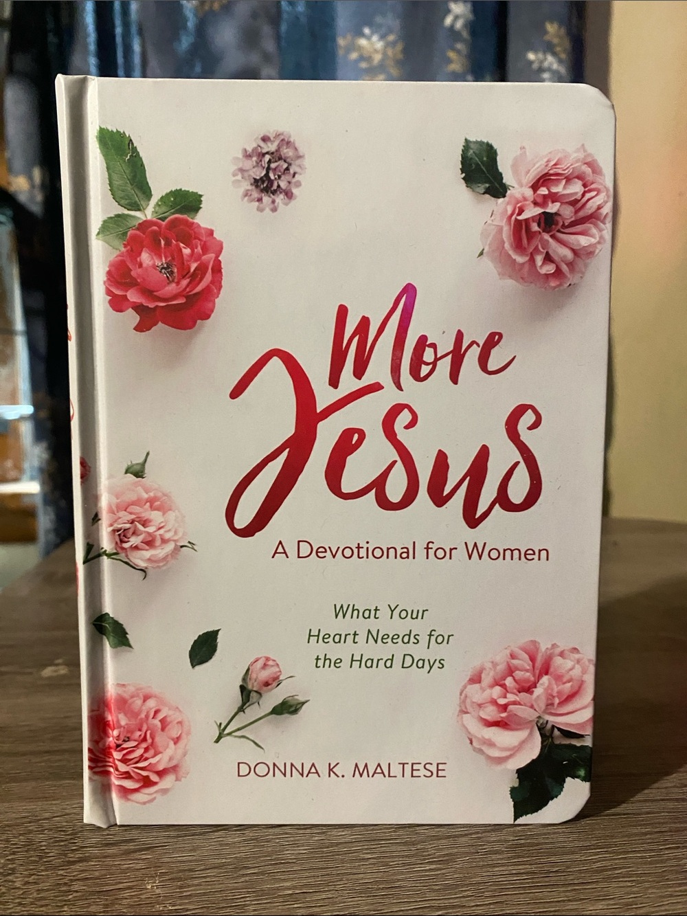 More Jesus — A Devotional for Women (Pink Floral Cover)